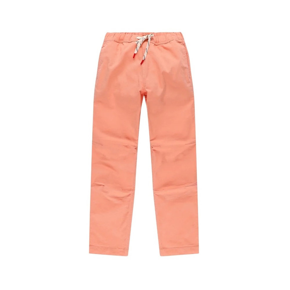 Topo Designs Women’s Dirt Pants Size Medium, Peach